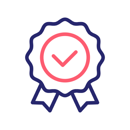 Quality assured certification badge